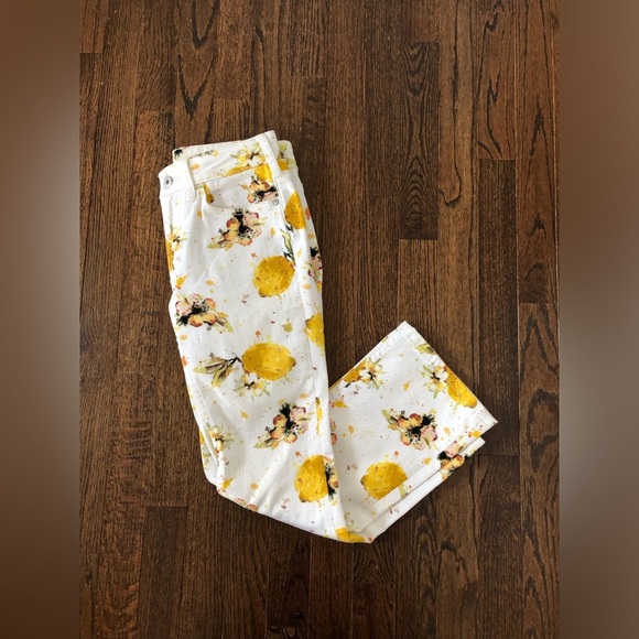 Pilcro and the letterpress Women’s 24P Lemon Grove High Rise Bootcut Crop Jeans - Picture 4 of 14